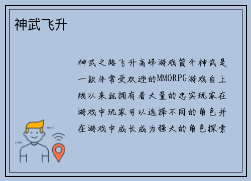 神武飞升